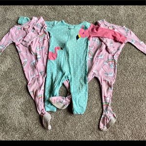 BOGO ALL KIDS SETS Set of 3 Carters sleepsuits